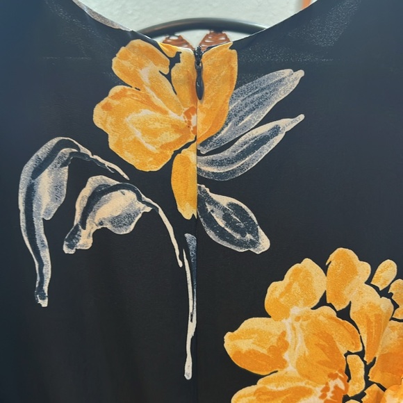 NWT wide leg anthropology jumpsuit with pockets zipper in back - Picture 3 of 5